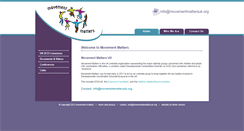 Desktop Screenshot of movementmattersuk.org