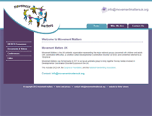 Tablet Screenshot of movementmattersuk.org